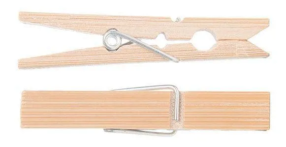 Go Bamboo Clothes Pegs - 20 pack