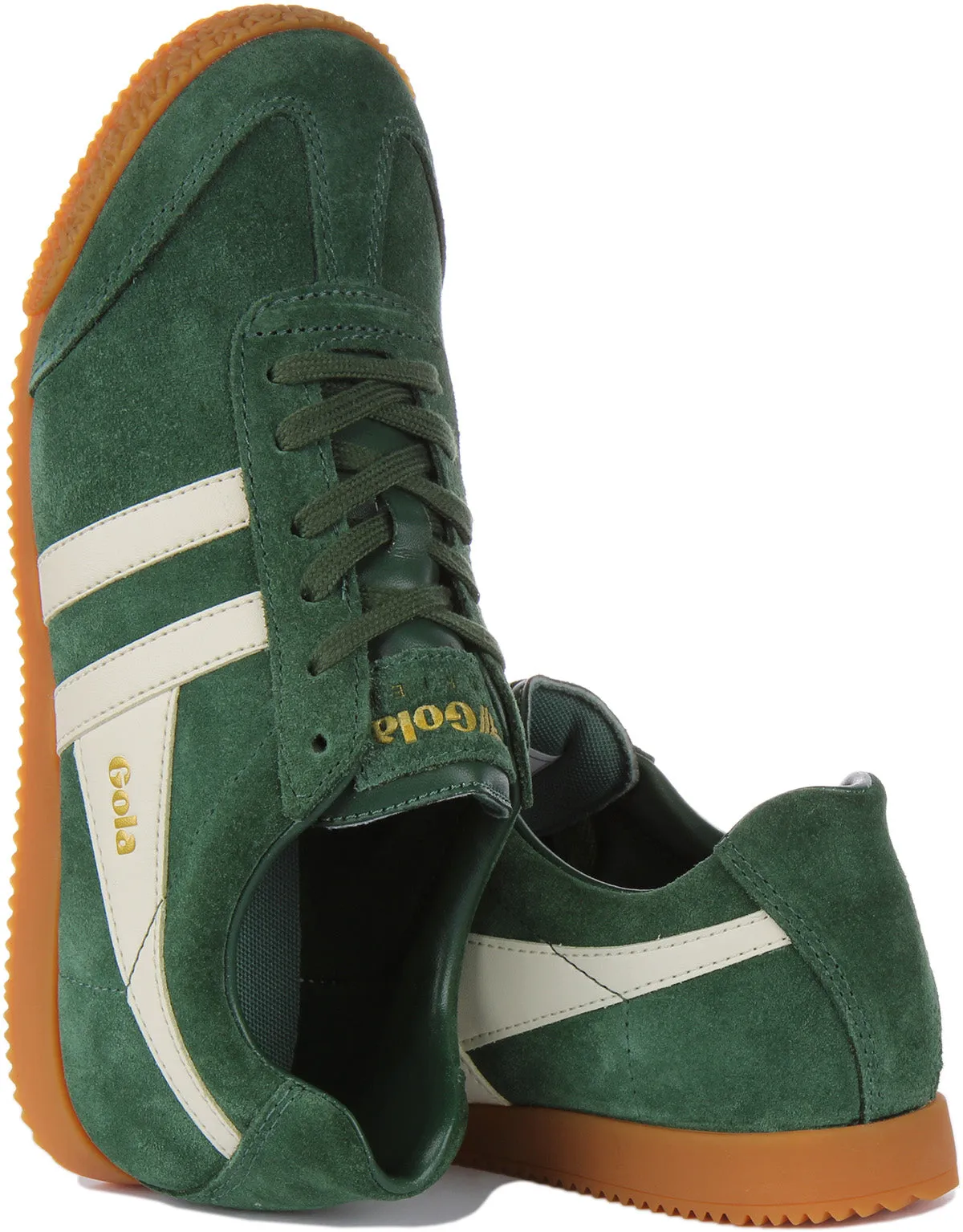 Gola Classics Harrier In Green Suede For Women