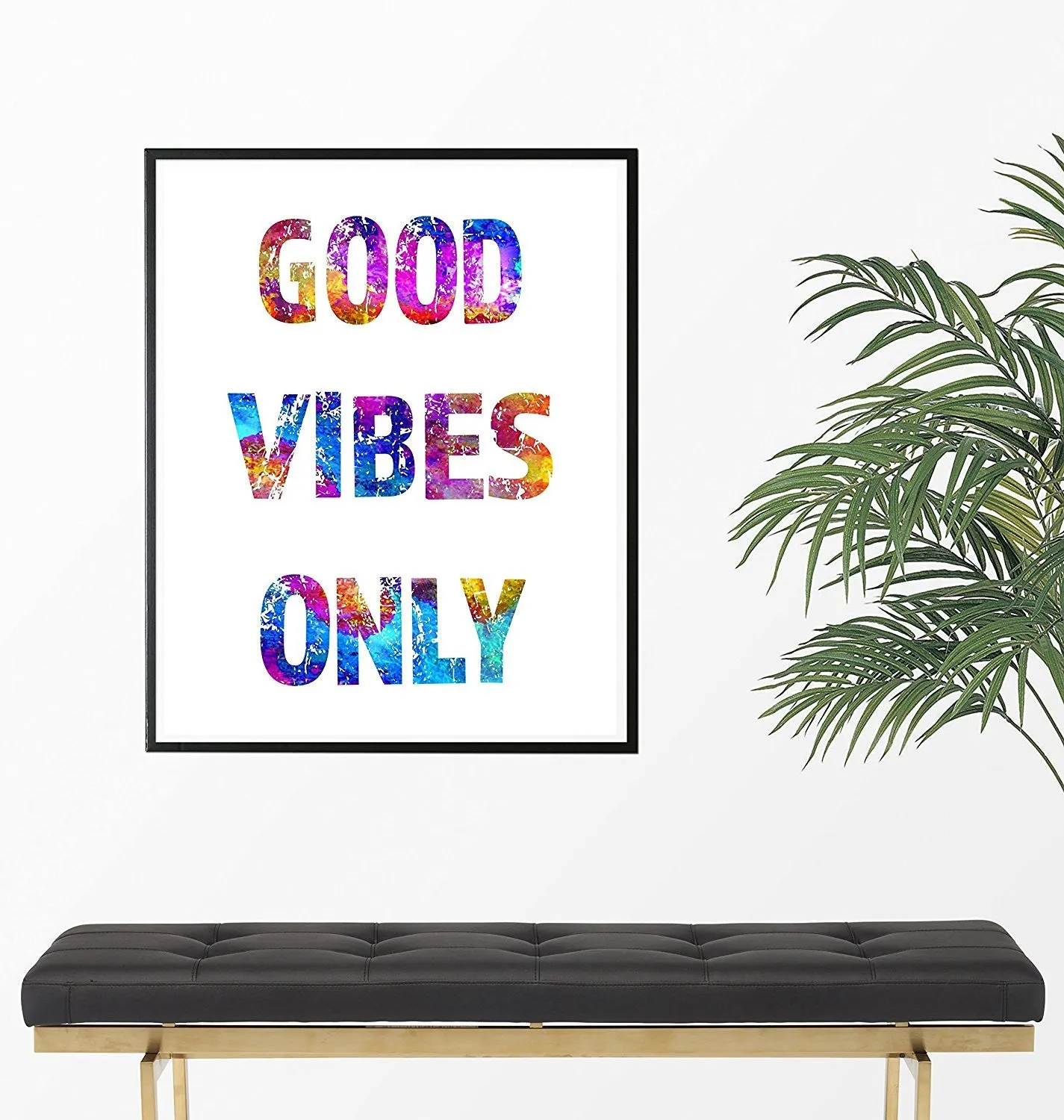 Good Vibes Only Art Print - Unframed