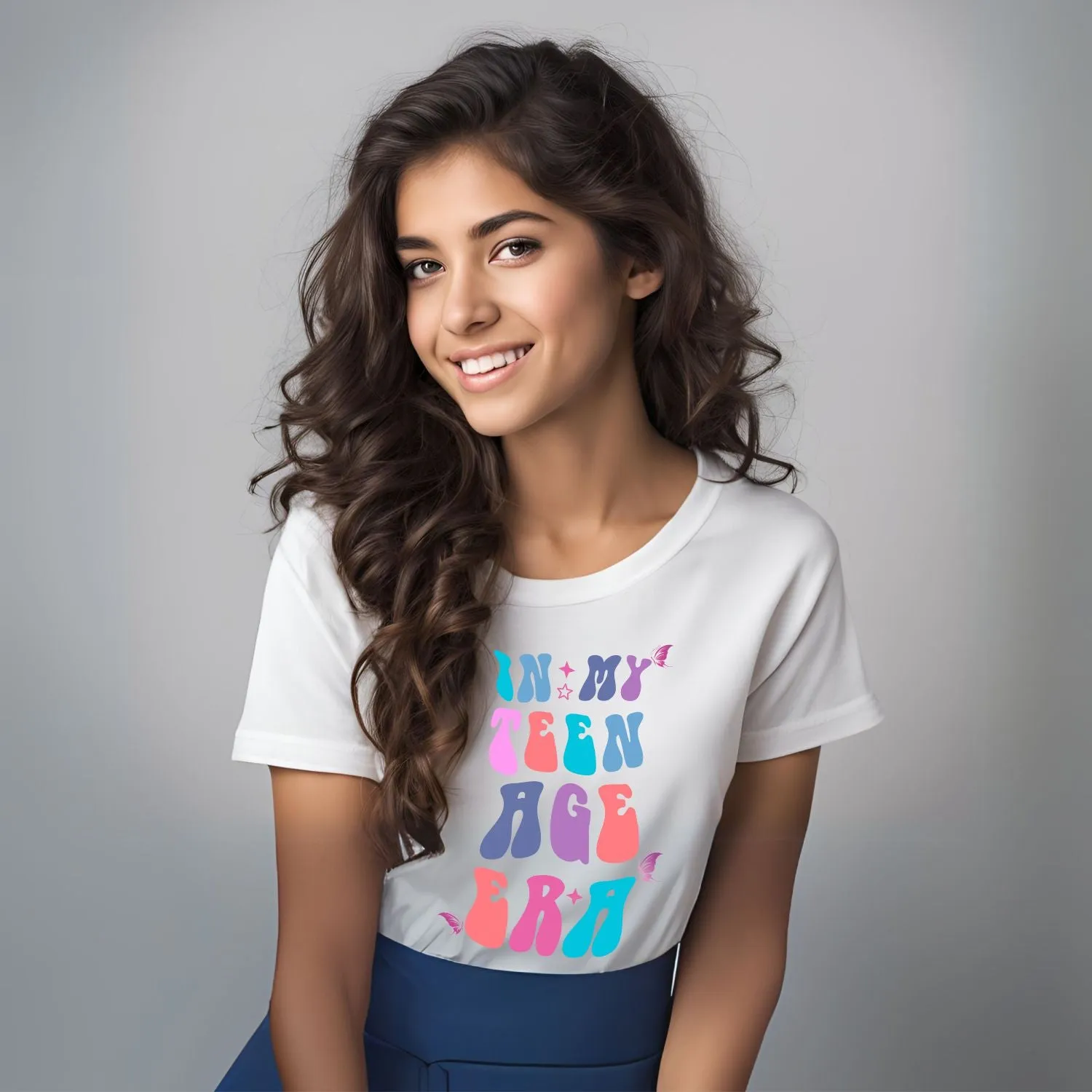 In My Teenage Era 13th Birthday T-Shirt For Girls