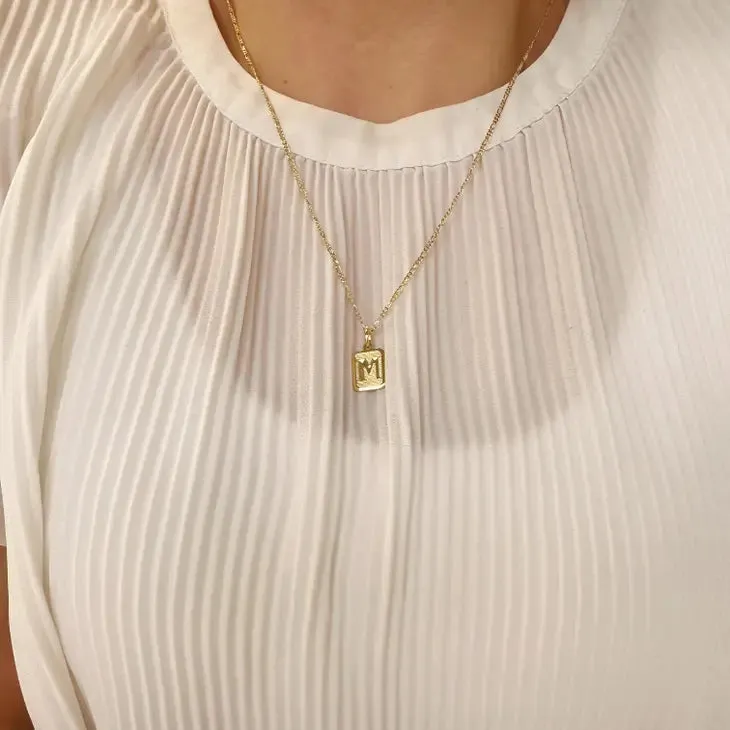 Initial Plate Charm