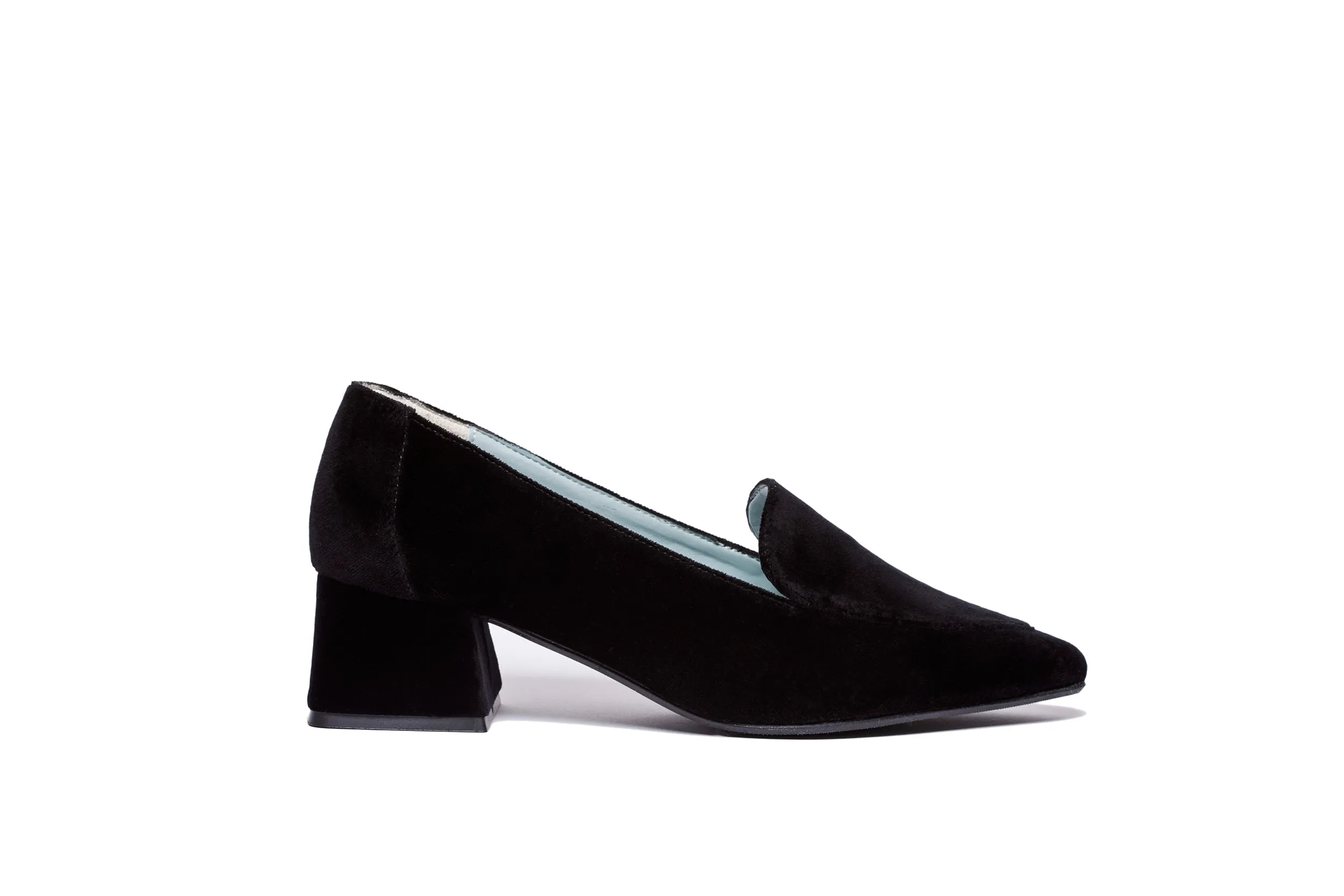 IRIS MOCASSIN VELVET BLACK