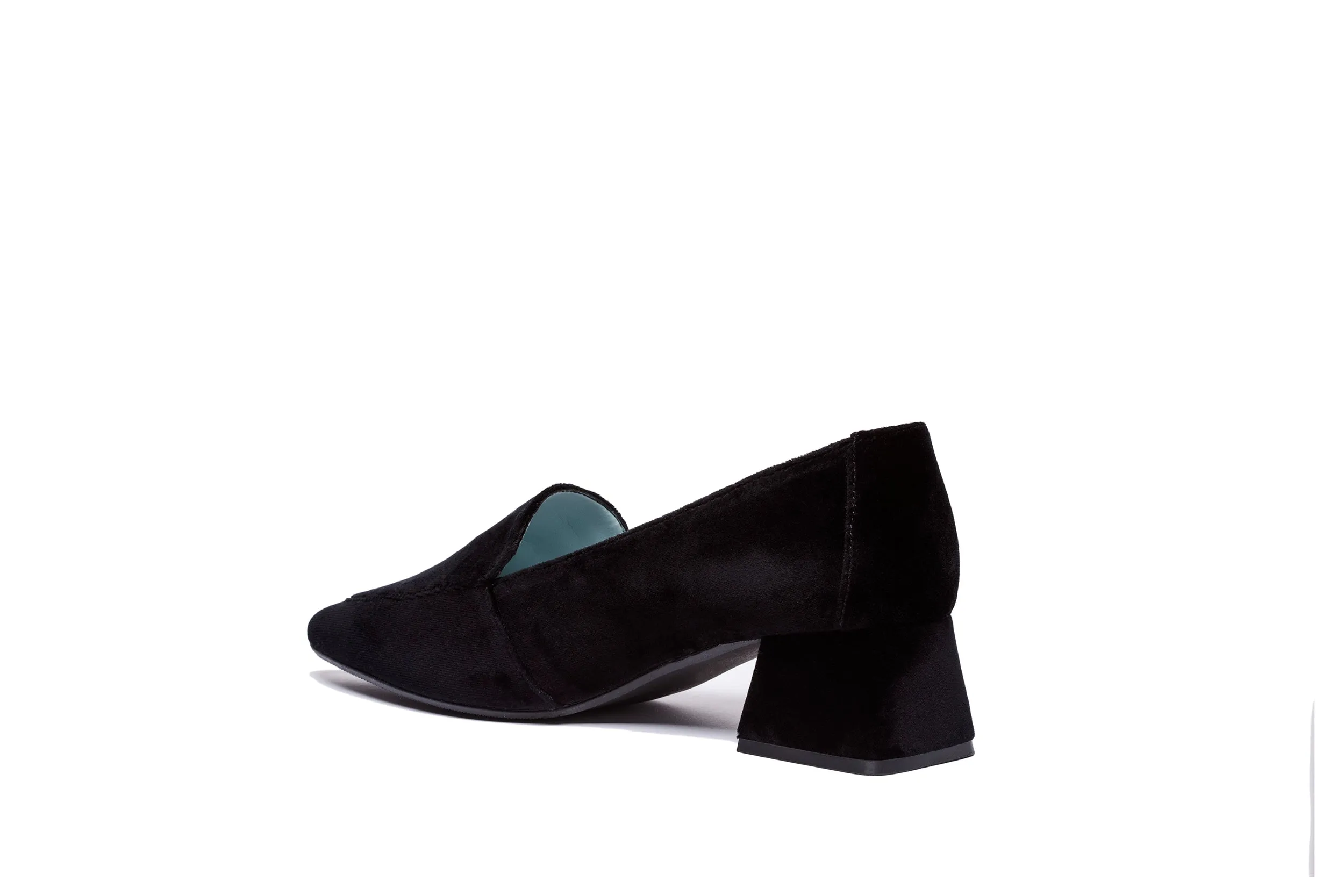 IRIS MOCASSIN VELVET BLACK