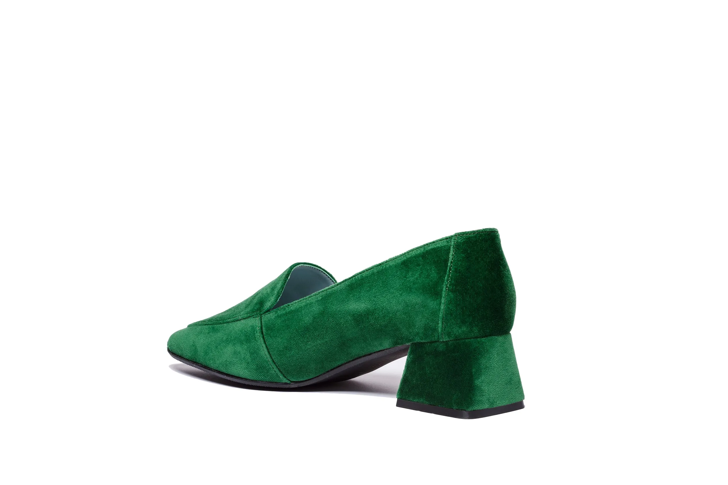 IRIS MOCASSIN VELVET GREEN