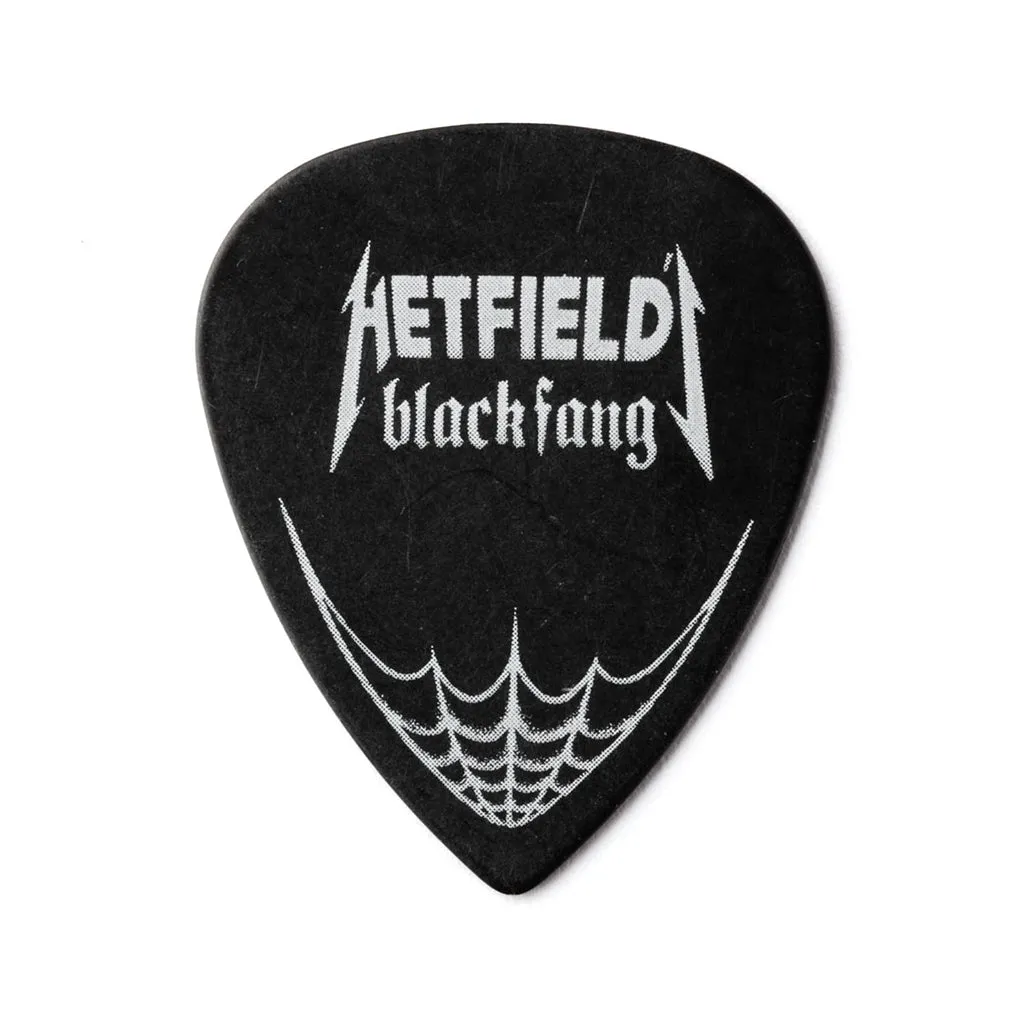 Jim Dunlop PH112P.73 Black Fang Guitar Pick, 6-Picks Player Pack