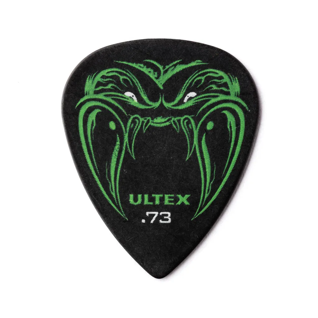Jim Dunlop PH112P.73 Black Fang Guitar Pick, 6-Picks Player Pack