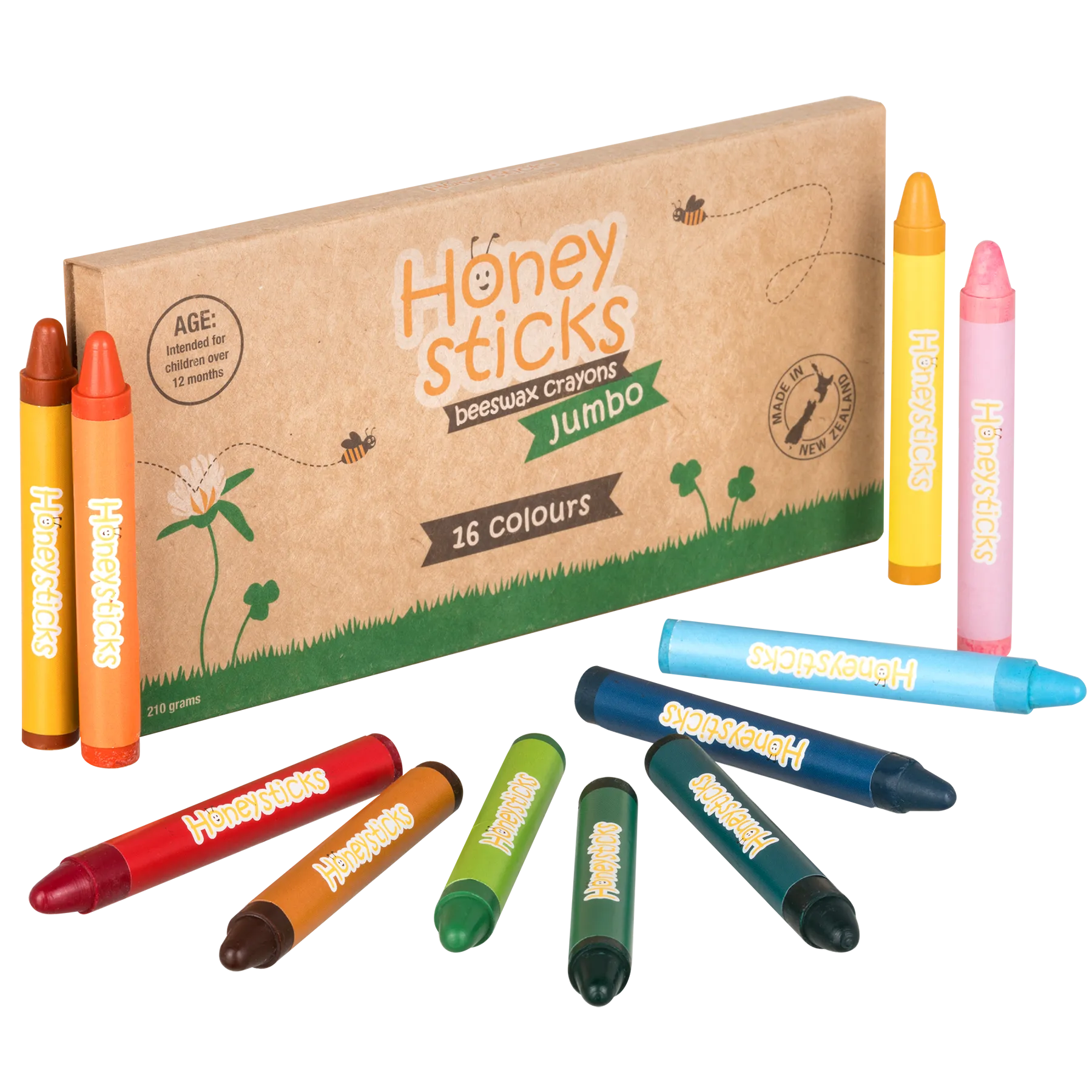 Jumbo Crayons - 12M 