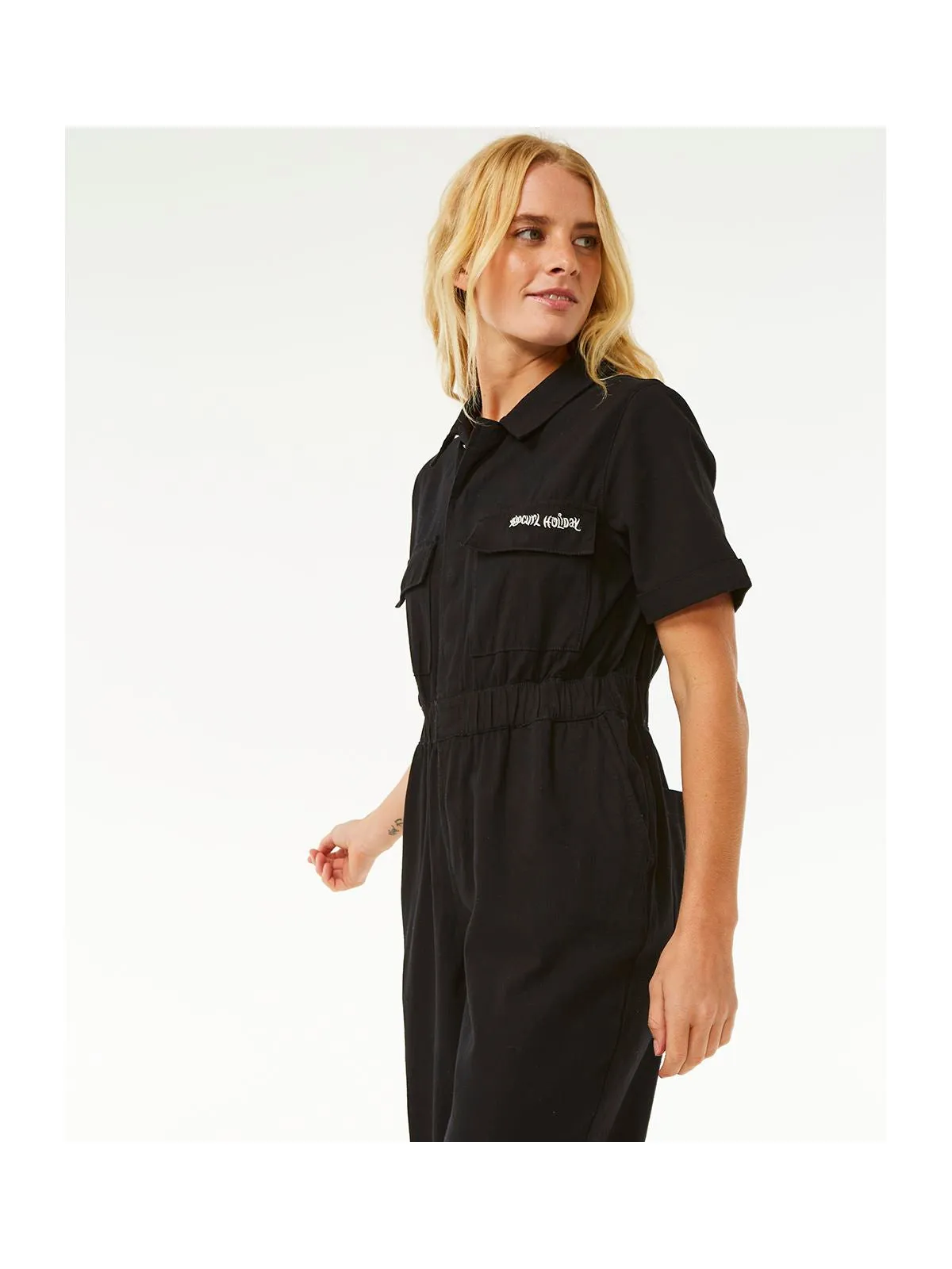 Kombinezon RIP CURL Holiday Boilersuit Coveralls czarny