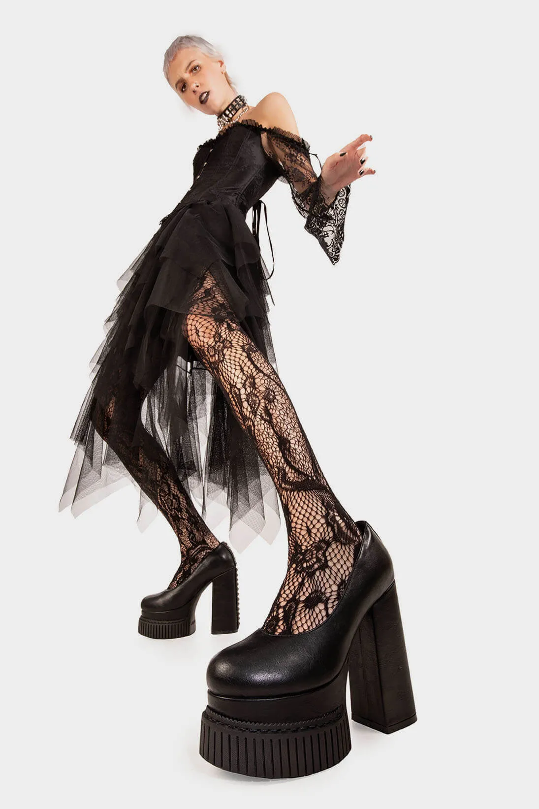 Lyrical Creeper Platform Heels