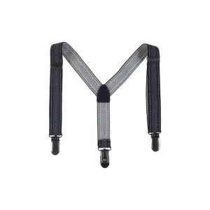 Mayoral Baby Suspenders Navy Chevron Pattern