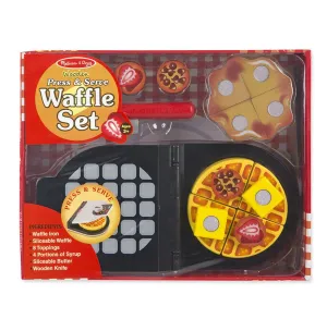 Melissa & Doug Press & Serve Waffle Set