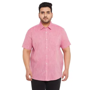 Men Plus Size Crude Solid Shirt