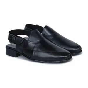 Men’s Slingback Original Leather Loafers Model 9237 – Pointed Toe with Cushioned Insole