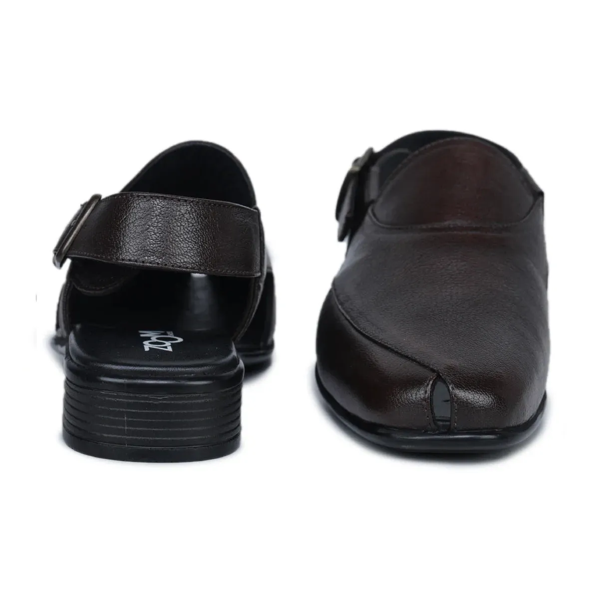 Men’s Slingback Original Leather Loafers Model 9237 – Pointed Toe with Cushioned Insole