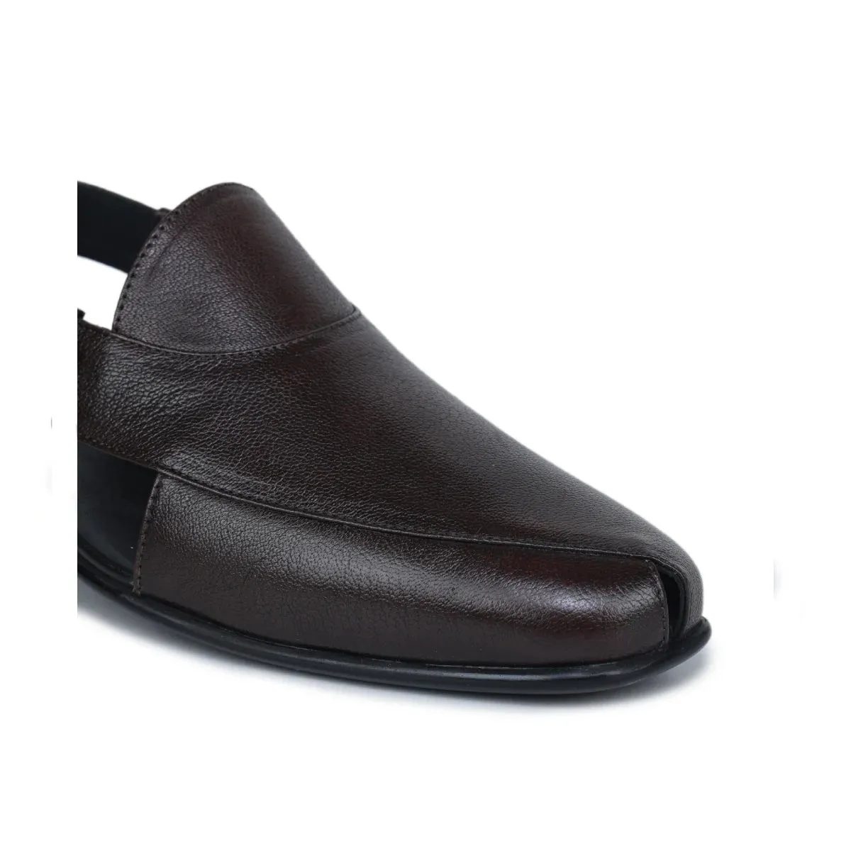 Men’s Slingback Original Leather Loafers Model 9237 – Pointed Toe with Cushioned Insole
