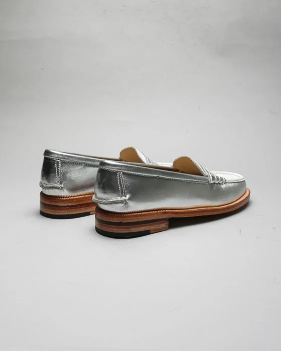 Moccasin 5379 Silver/White