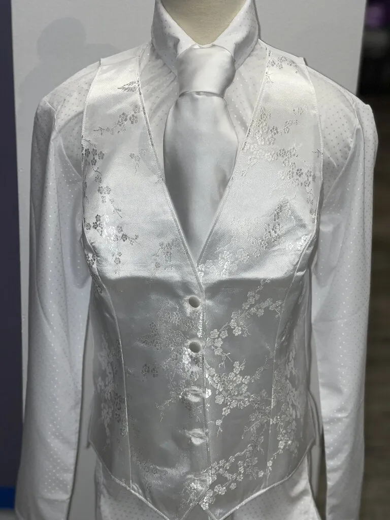 New Ladies White Vest