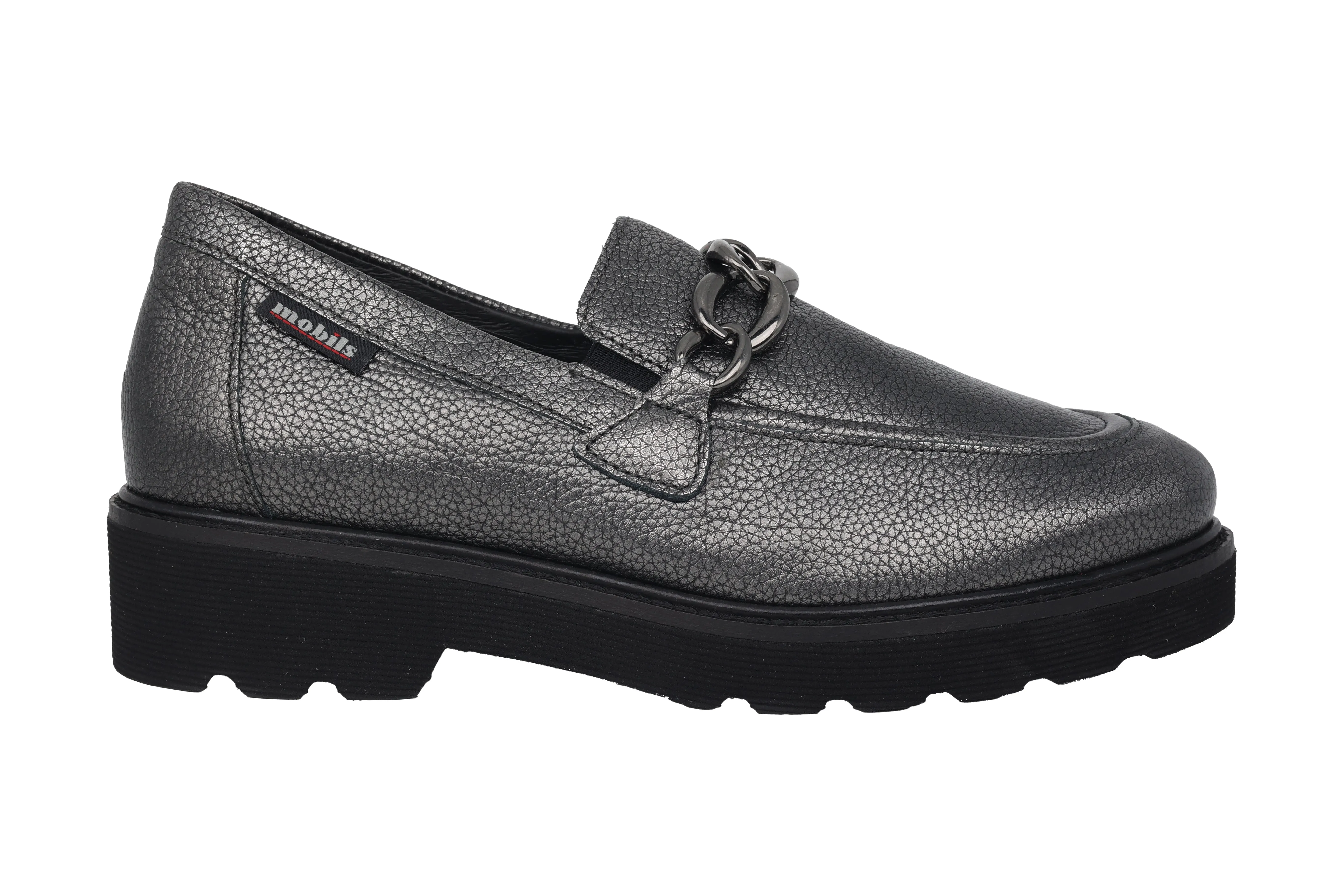 'Orla' women's wide fit (H) loafer - Grey