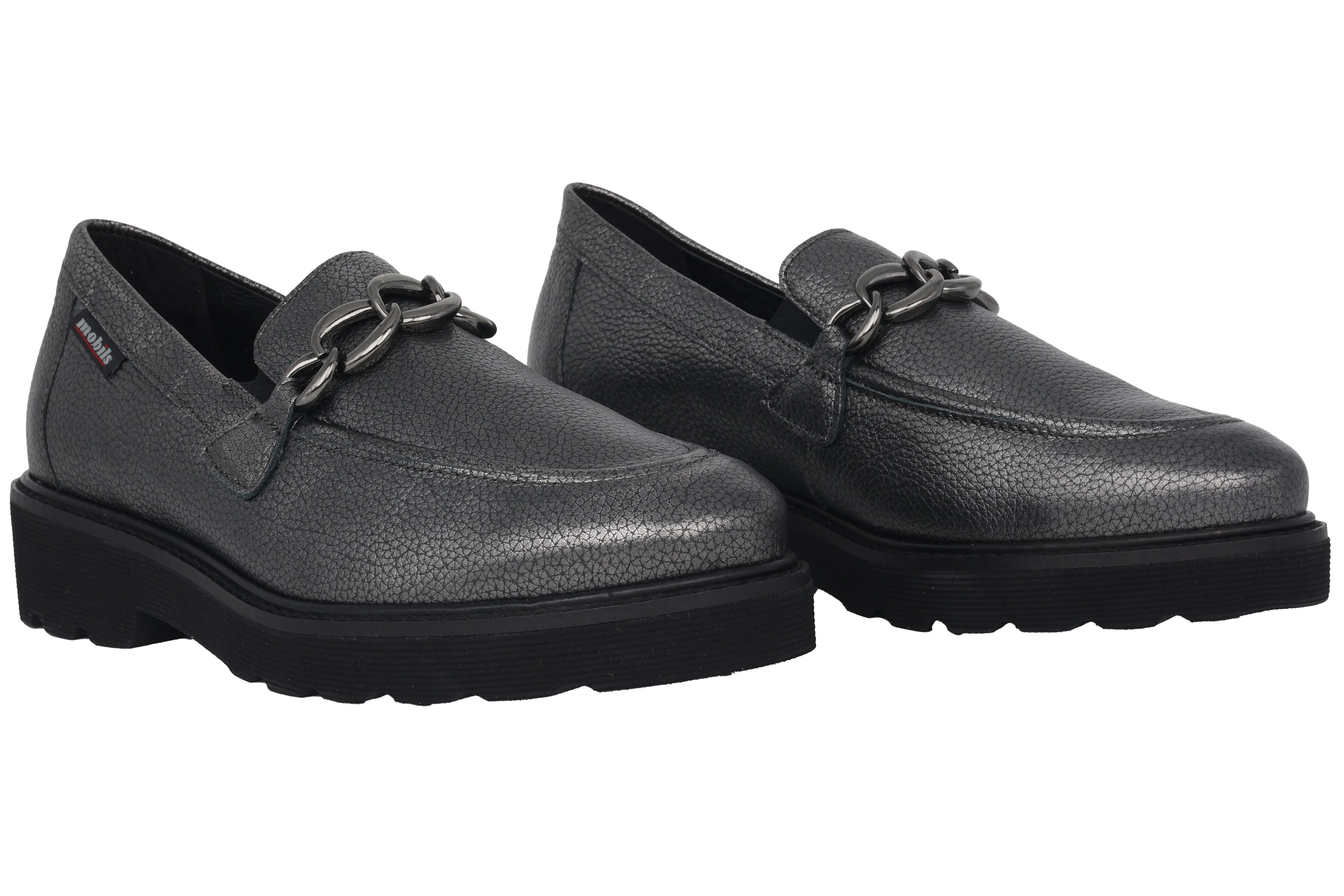 'Orla' women's wide fit (H) loafer - Grey