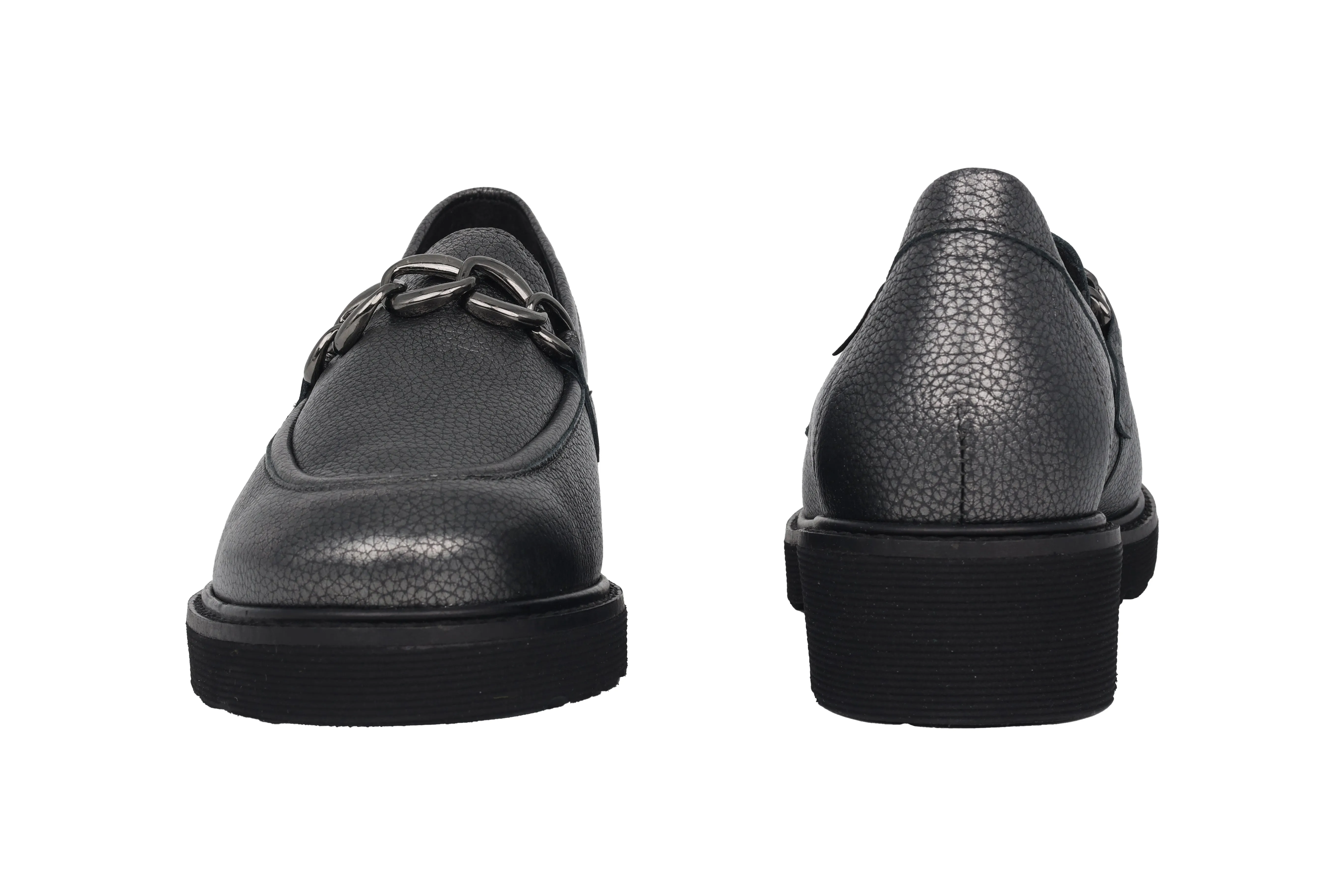 'Orla' women's wide fit (H) loafer - Grey