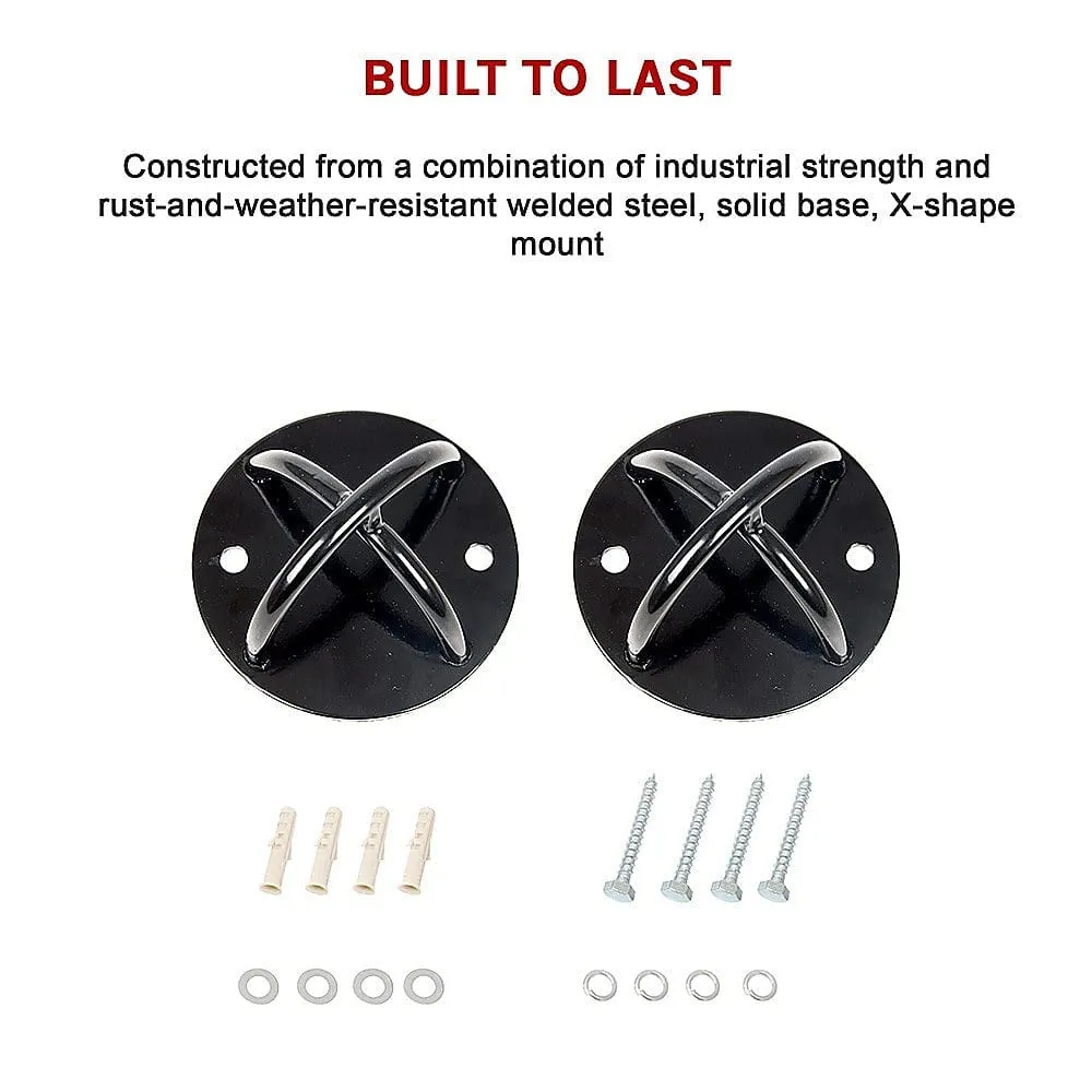 Pair of Wall Cross Anchor Mounts [ONLINE ONLY]