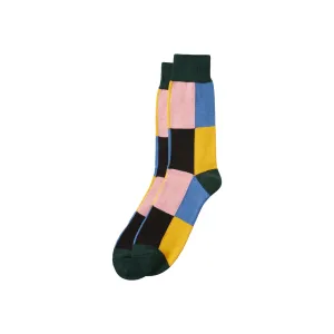 Panel Crew Sock - Pink