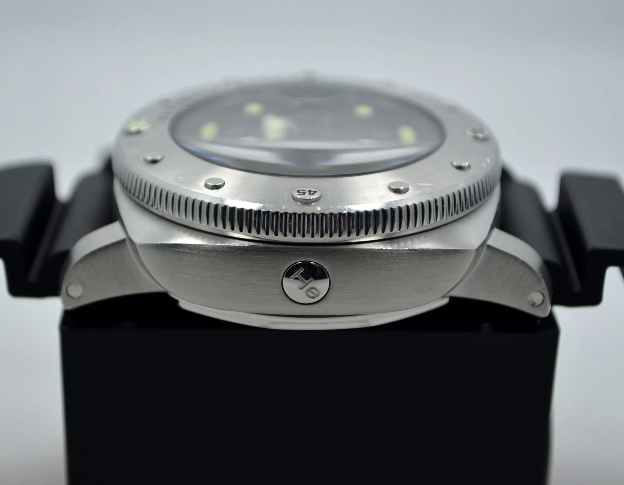 Panerai Luminor Submersible 1000 PAM 243 "K" Steel Auto Wristwatch Box Papers