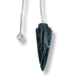 Pendulum Blue Apatite Smooth