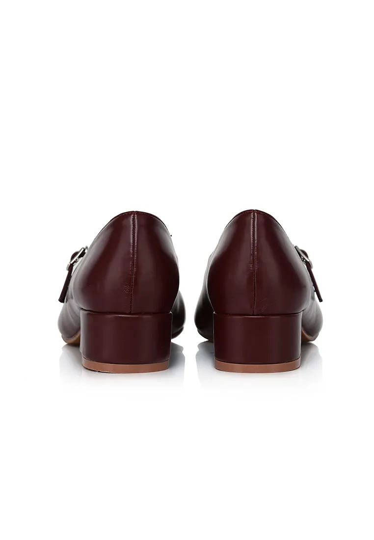 Penelope Pumps Heels (Maroon)