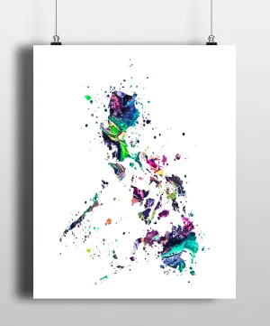 Philippines Map Art Print - Unframed