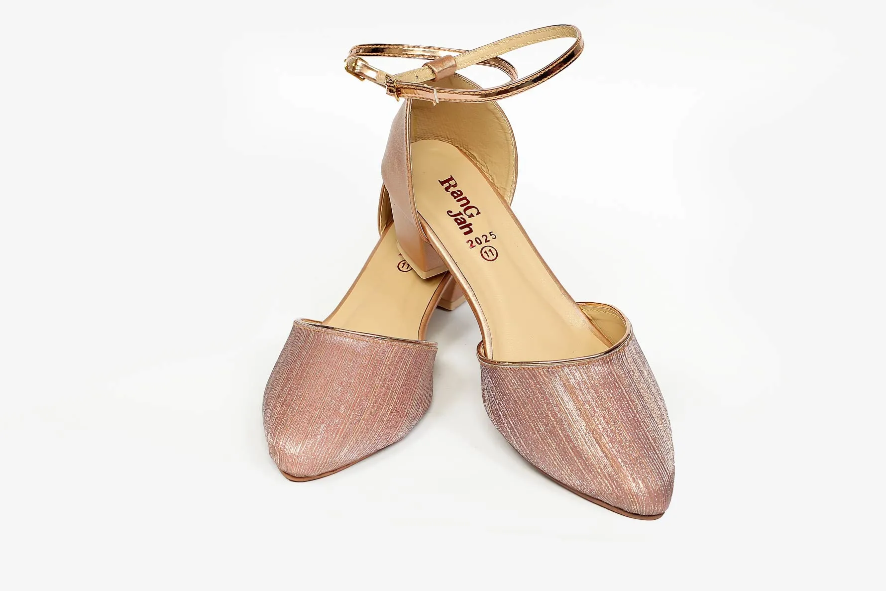 Pink Color Back Close Shoe-RS9