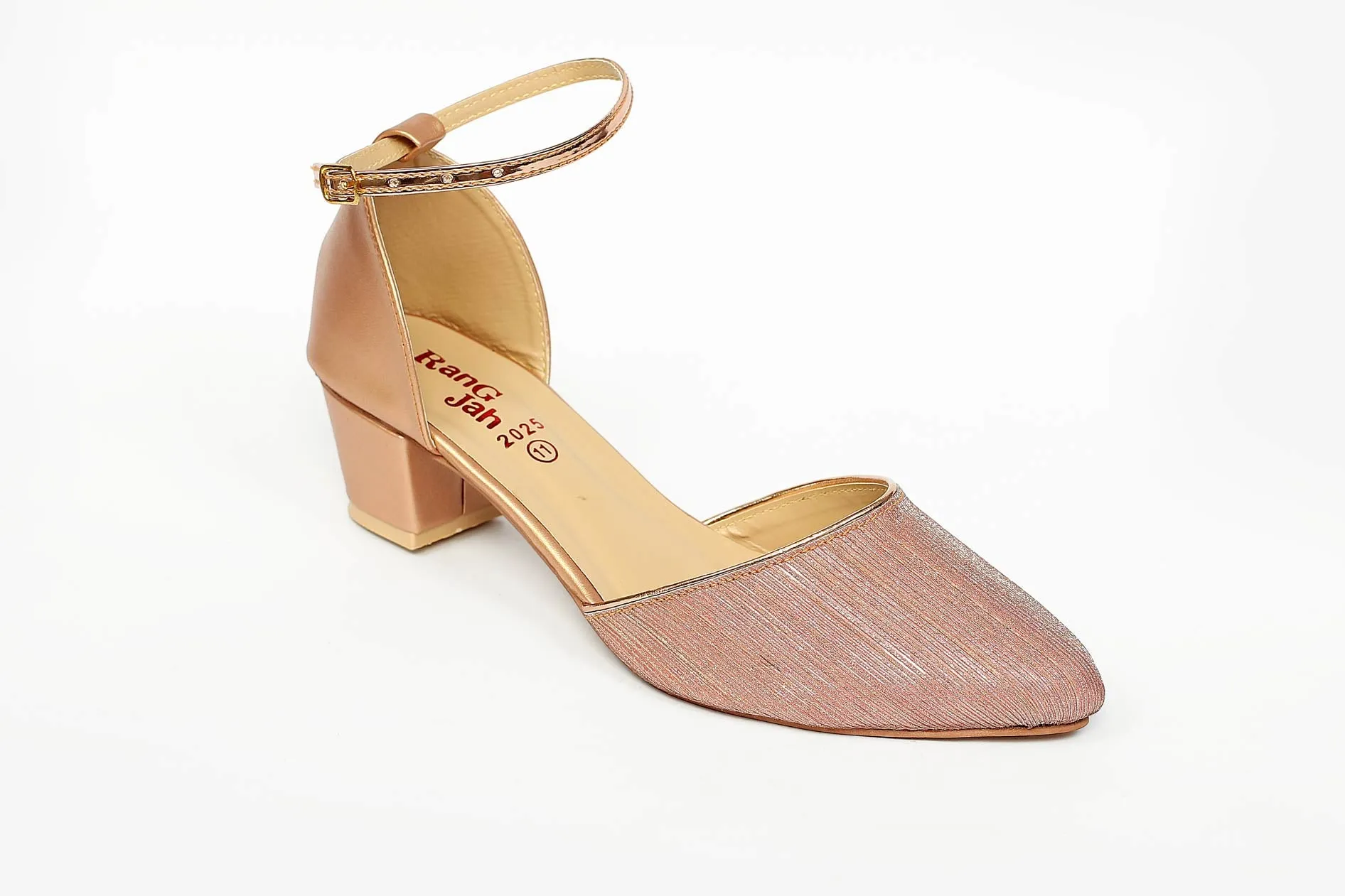 Pink Color Back Close Shoe-RS9