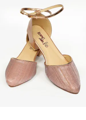 Pink Color Back Close Shoe-RS9