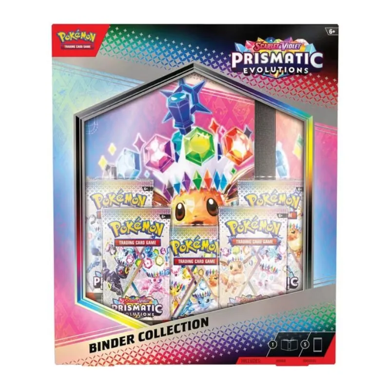 Pokemon Prismatic Evolutions Binder Collection Pokémon Scarlet & Violet