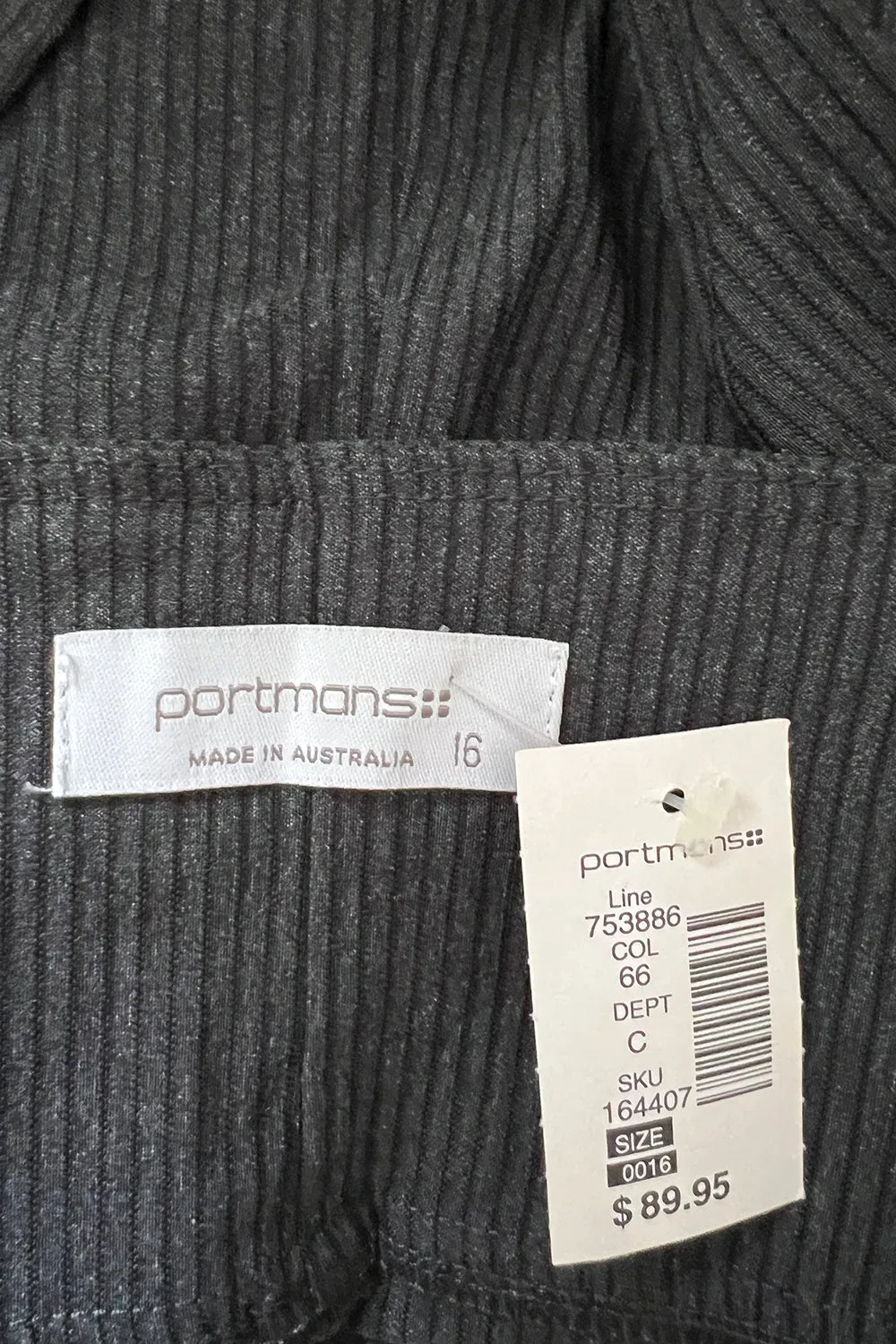 PORTMANS Charcoal Grey Skirt