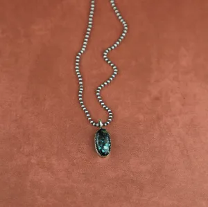 Poseidon Variscite Layering Necklace No.1