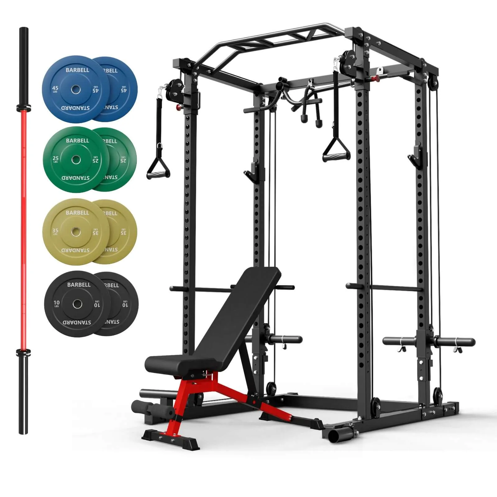 Power Rack with Functional Trainer PC00