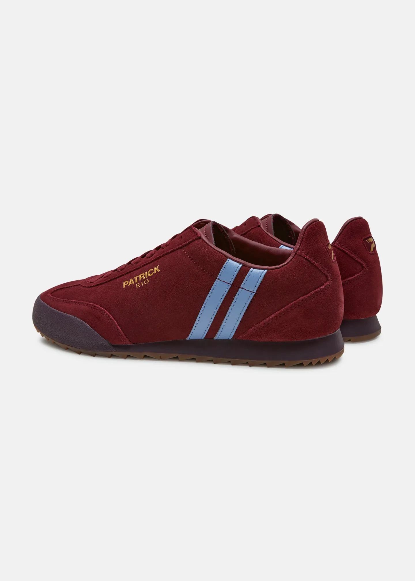 Rio Trainer - Burgundy/Sky Blue