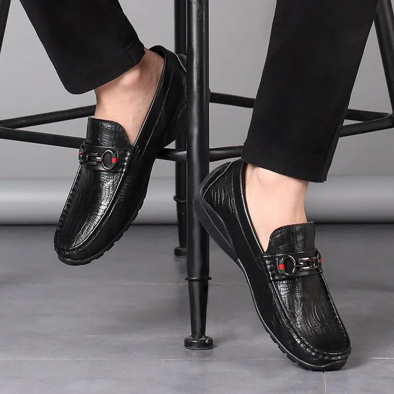 Rubber Sole Leather Shoe