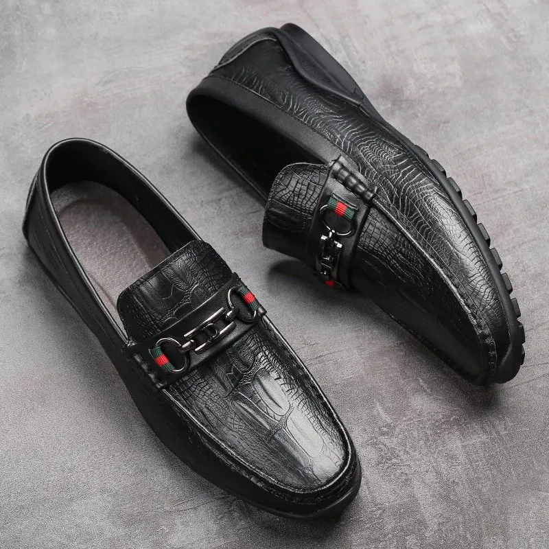 Rubber Sole Leather Shoe