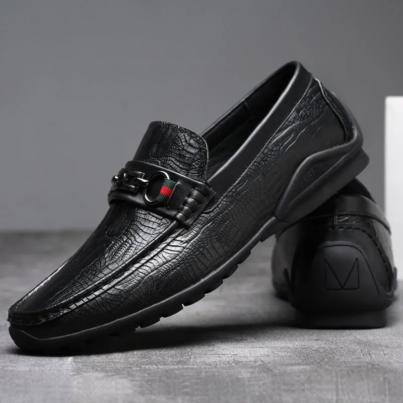 Rubber Sole Leather Shoe
