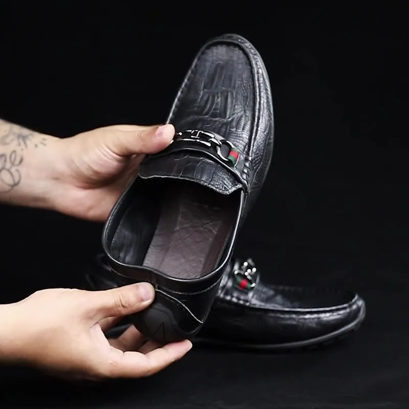Rubber Sole Leather Shoe