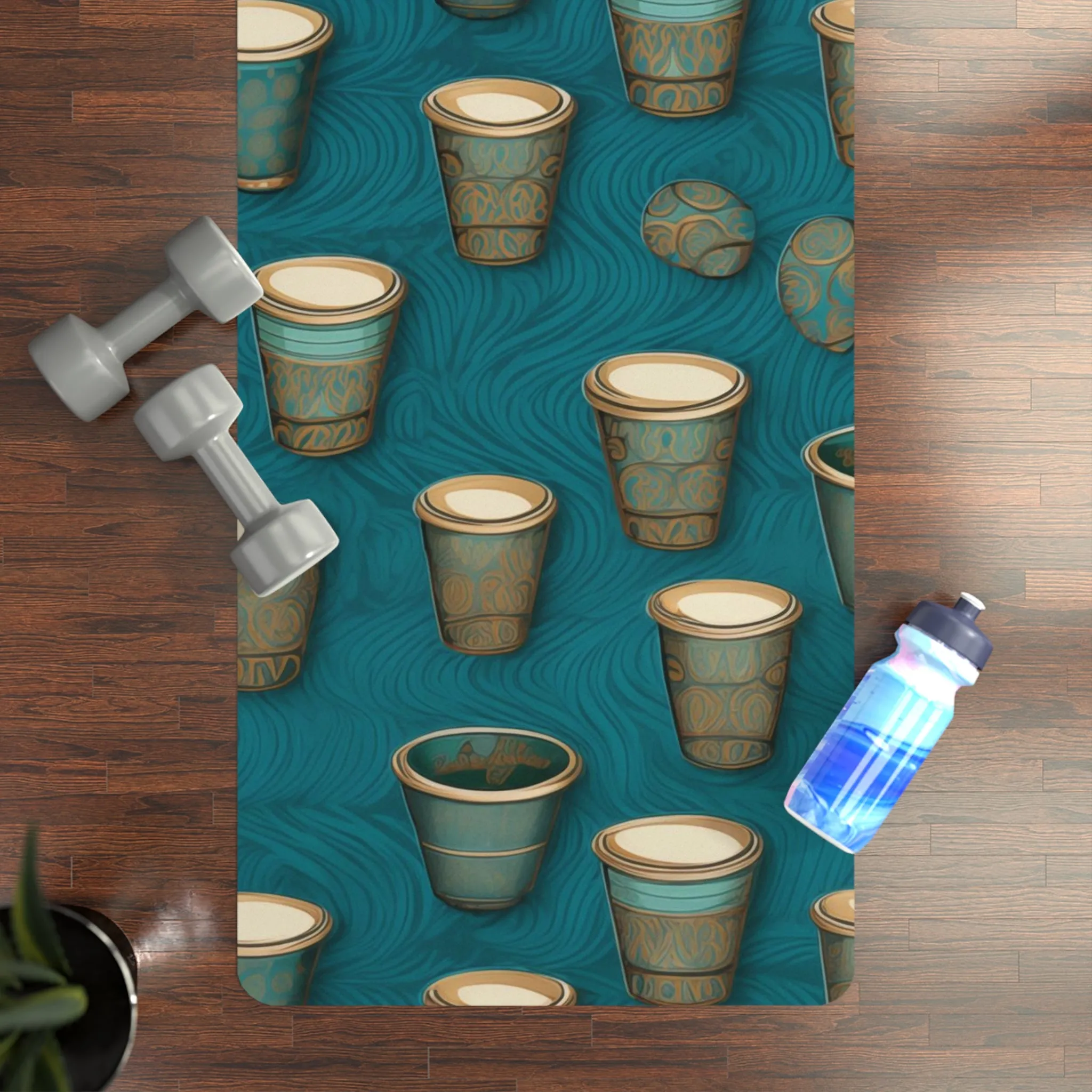 Rubber Yoga Mat- Sabina Bhujangasana Takeaway