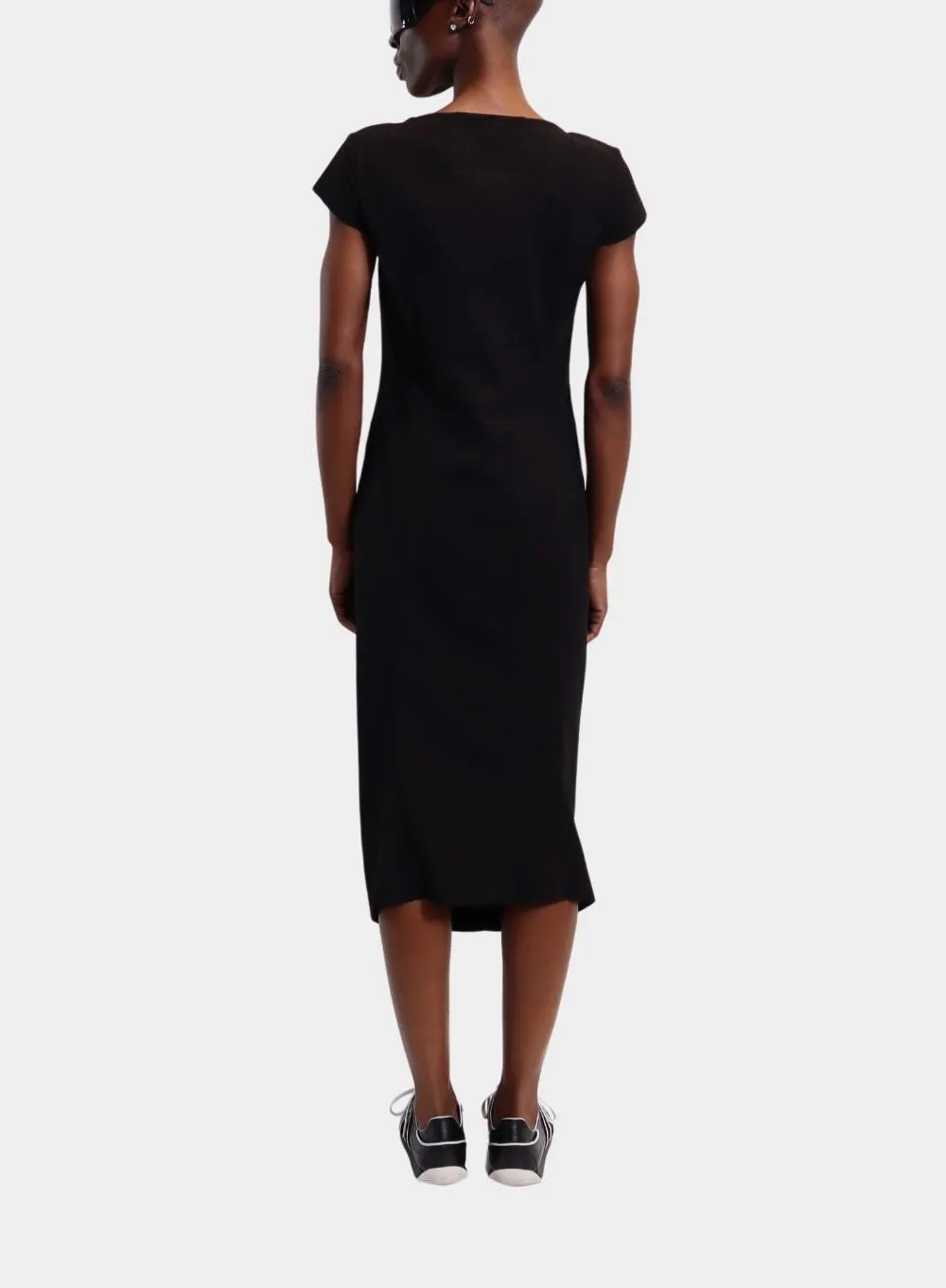 RUNDHOLZ | Black Midi Dress