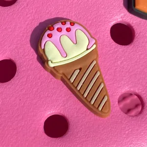 SHOE CHARMS - ICE CREAM CONE