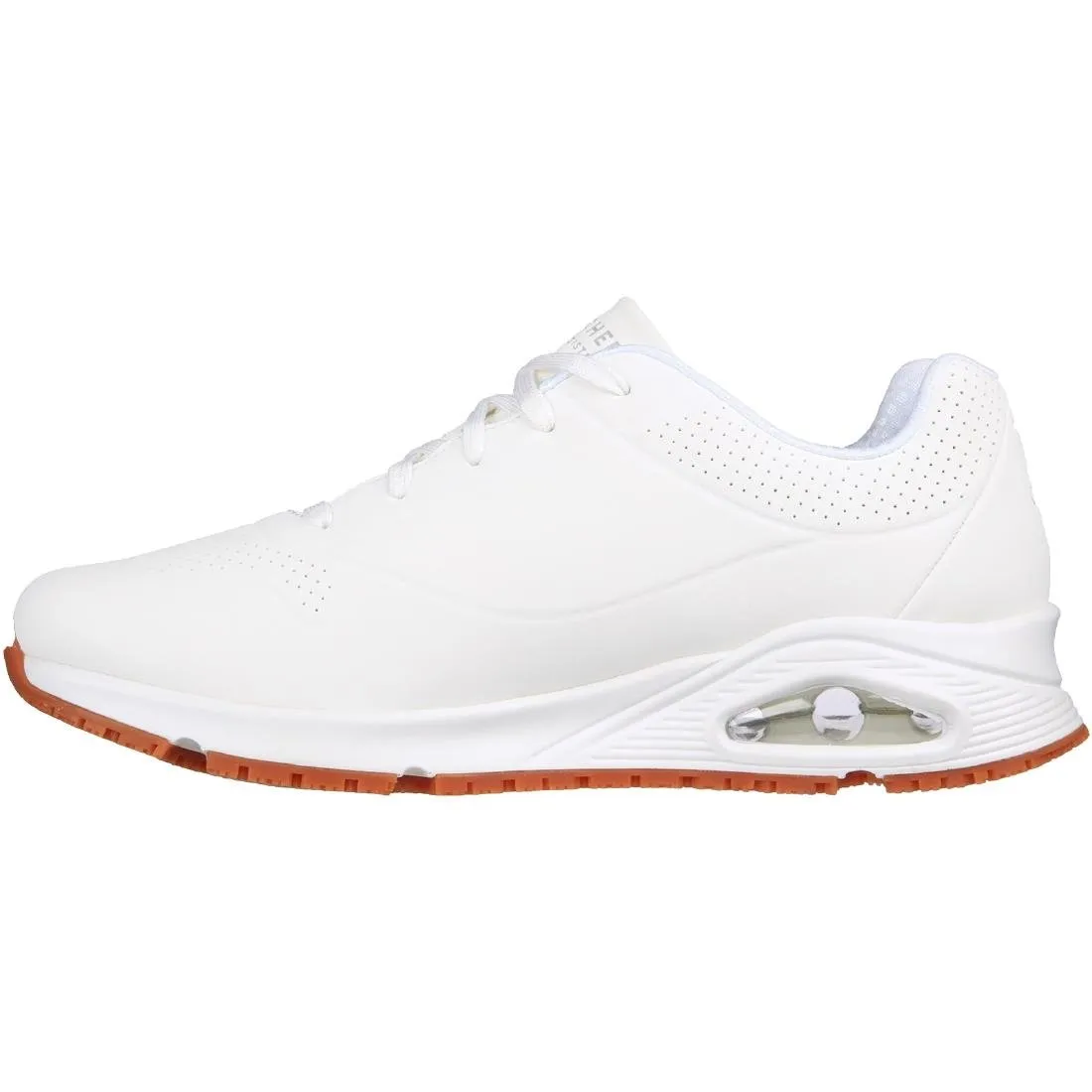 Skechers Mens UNO Slip Resistant Trainers 46 White