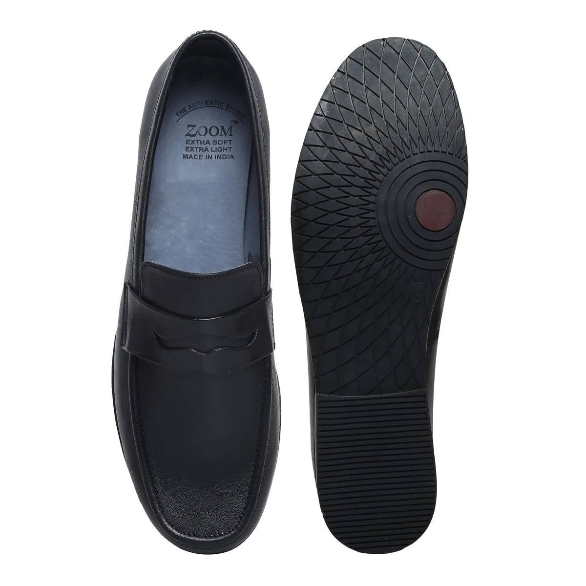 Slip On Leather Loafer Shoes for Men D – 17