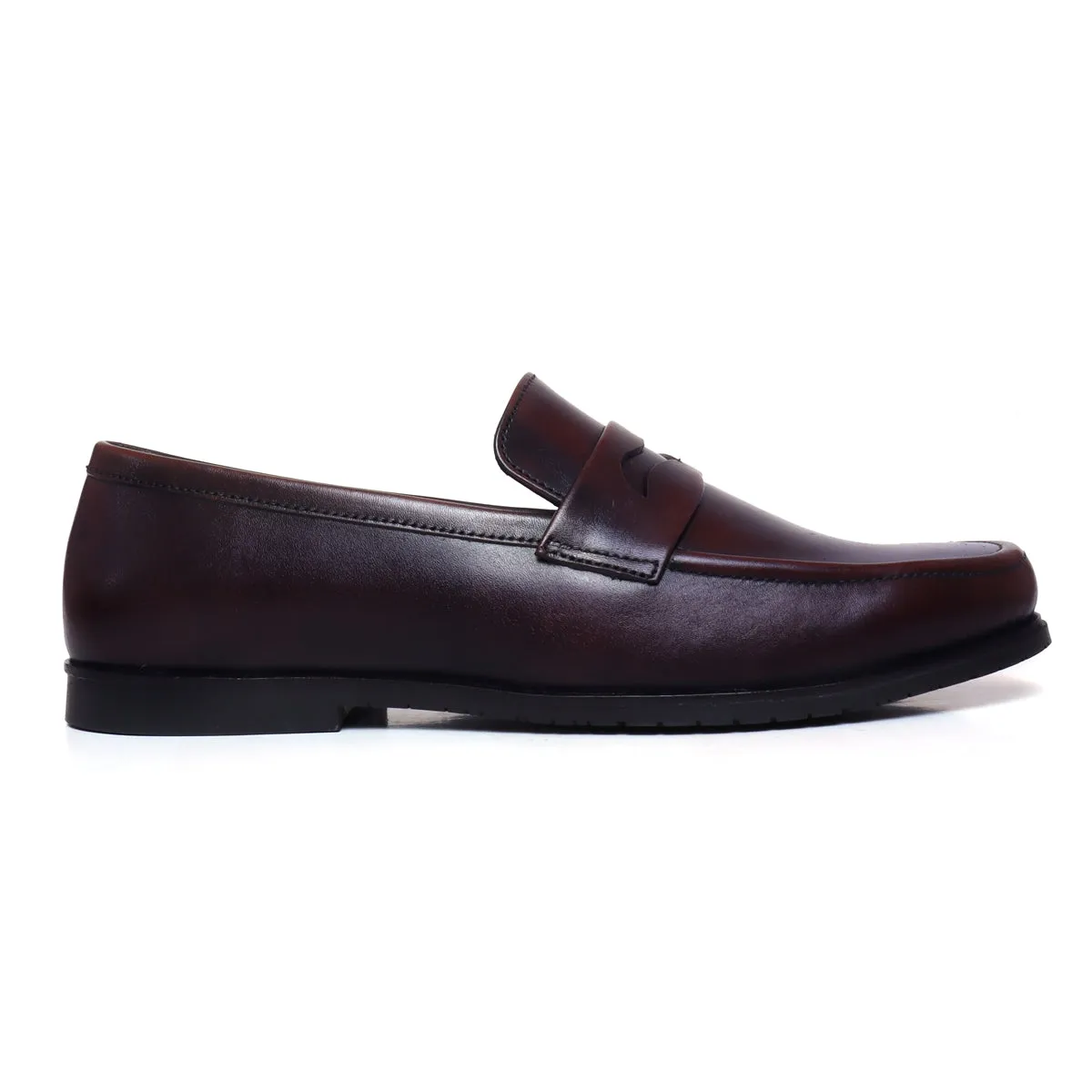 Slip On Leather Loafer Shoes for Men D – 17