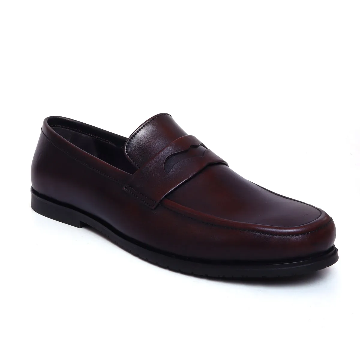 Slip On Leather Loafer Shoes for Men D – 17