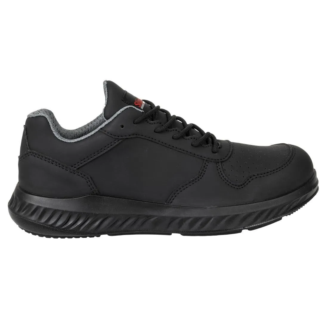 Slipbuster Microfibre Trainers Matte Black 42